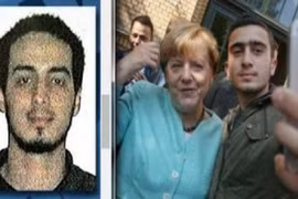 Thủ tướng Đức chụp ảnh tự sướng với nghi can tấn công khủng bố Brussels?