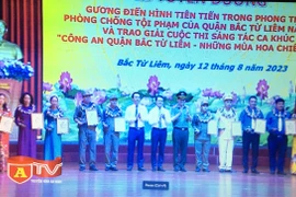Vinh danh 10 điển hình tiên tiến trong phong trào phòng, chống tội phạm