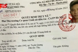 Truy nã đối tượng cấu kết với người nước ngoài để lừa đảo chiếm đoạt tài sản