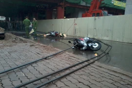 Toàn cảnh vụ rơi vật liệu công trình đường sắt trên cao gây chết người