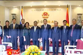 Bộ trưởng Bộ Công an Tô Lâm tiếp Tổng Thư ký Hội đồng An ninh quốc gia Thái Lan 