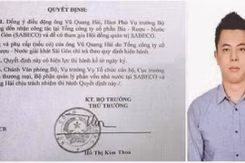 Bộ Công Thương thừa nhận có sai sót khi bổ nhiệm con trai nguyên Bộ trưởng Vũ Huy Hoàng