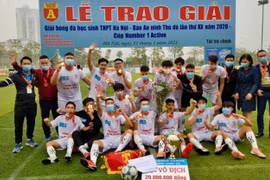 Thông báo tổ chức Giải bóng đá học sinh THPT Hà Nội - An ninh Thủ đô lần thứ XXI - 2022 Cúp NUMBER 1 ACTIVE