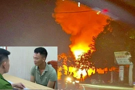 Người đàn ông đốt cây ATM khai do không kiểm soát được hành vi của bản thân