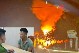 Người đàn ông đốt cây ATM khai do không kiểm soát được hành vi của bản thân