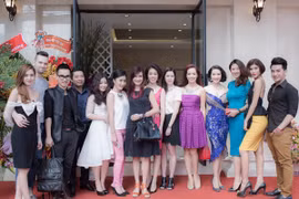Dàn sao hội tụ chúc mừng MC Thanh Mai