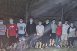 Tạm giữ 10 đối tượng người nước ngoài nhập cảnh trái phép vào Việt Nam