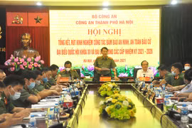 Công an Hà Nội có vai trò hết sức to lớn góp phần làm nên thành công bầu cử Đại biểu Quốc hội và HĐND các cấp 