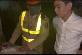 Phạt hơn 40 triệu đồng, lái xe vi phạm nồng độ cồn và không có Giấy phép lái xe