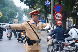 Phân luồng giao thông phục vụ Đại hội Thi đua yêu nước toàn quốc lần thứ X 