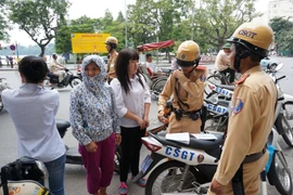 Hóa trang, ghi hình xử phạt vi phạm xe đạp điện