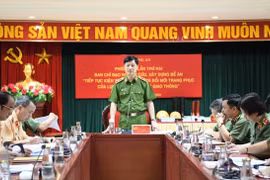 Xây dựng đổi mới trang phục của lực lượng Cảnh sát giao thông