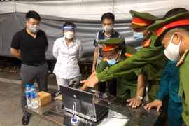 Lắp camera quét mã QR code tại 23 chốt kiểm soát ra vào thành phố Hà Nội phòng chống Covid-19