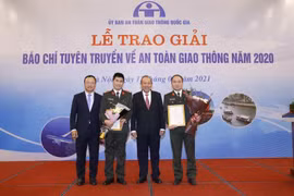Báo An ninh Thủ đô đoạt giải Ba về An toàn giao thông năm 2020