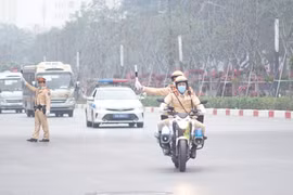 Cảnh sát giao thông Thủ đô tổng duyệt phương án đón, dẫn, đảm bảo an toàn giao thông phục vụ Đại hội Đảng