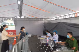 Những hình ảnh đầu tiên camera tự động quét mã QR code tại 23 chốt kiểm soát ra vào Thủ đô