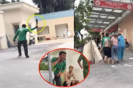 Tạm giữ nhóm đối tượng hành nghề 'xe ôm' dùng gạch, dao chém nhau trong Bệnh viện E
