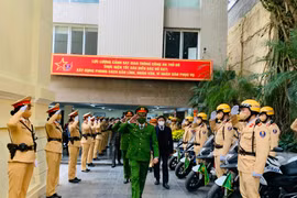 Cảnh sát giao thông Thủ đô là hình mẫu cho Cảnh sát giao thông cả nước về tinh thần cống hiến, phục vụ nhân dân