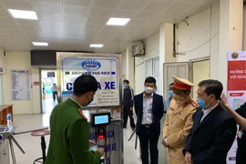 Lắp đặt camera quét mã QR Code tại bến xe Giáp Bát, Mỹ Đình