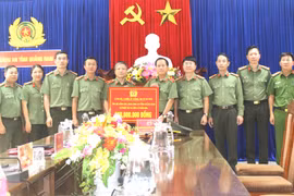 Ấm áp nghĩa tình Công an Hà Nội và nhân dân, Công an tỉnh Quảng Nam