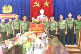 Ấm áp nghĩa tình Công an Hà Nội và nhân dân, Công an tỉnh Quảng Nam