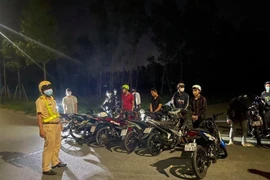 Vây bắt gần 200 “ quái xế” đua xe trái phép trong đêm