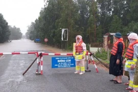 Cảnh sát giao thông sẵn sàng các phương án chống cơn bão số 9