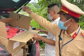 Lái xe sử dụng giấy đi đường không đúng quy định, vượt chốt kiểm dịch Covid-19 