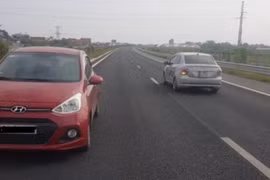 Phạt 17 triệu đồng nữ lái xe đi ngược chiều trên cao tốc