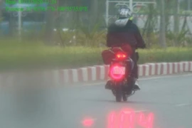 Phạt gần 7 triệu đồng lái xe máy đi với tốc độ 104km/h 