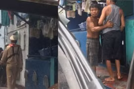 Bơi liên tục 30 phút trên biển, thuyền viên gặp nạn được Cảnh sát đường thủy cứu sống