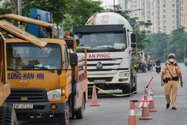 Cảnh sát giao thông Công an Hà Nội đảm bảo thông suốt, an toàn hoạt động bầu cử đại biểu Quốc hội, HĐND các cấp