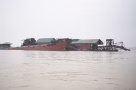 Cảnh sát đường thuỷ phát hiện hơn 500.000 m3 cát trái phép