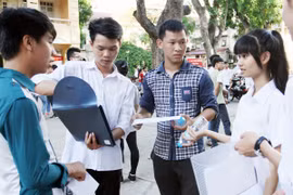 Môn Toán: Nhiều thí sinh rời phòng thi sớm