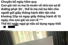 Ký khống "giấy thông hành" cho người thân qua chốt kiểm dịch có thể bị phạt tới 40 triệu đồng