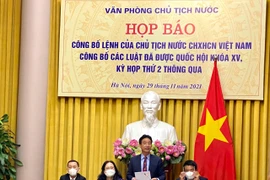 Công bố lệnh của Chủ tịch nước về luật quan trọng liên quan đến tăng thẩm quyền cho Công an xã