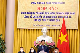 Công bố lệnh của Chủ tịch nước về luật quan trọng liên quan đến tăng thẩm quyền cho Công an xã