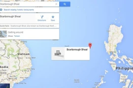 Google loại tên Trung Quốc khỏi bãi cạn tranh chấp với Philippines