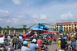 Máy bay quân sự hạ cánh khẩn cấp xuống Thái Bình do gặp sự cố