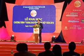 Hơn 1.000 điểm bán hàng ưu đãi trong Tháng Khuyến mại Hà Nội 2016