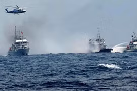 Diễn biến mới nhất tại khu vực giàn khoan Hải Dương 981