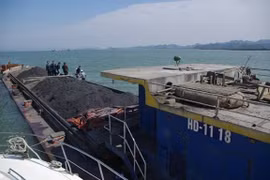 800 tấn “vàng đen” bị bắt giữ trên biển Quảng Ninh