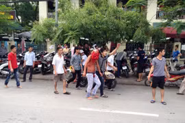 Ẩu đả tại quán bia, nhiều người bị thương