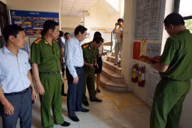 Kiểm tra công tác đảm bảo an toàn PCCC tại Tổng Công ty May 10