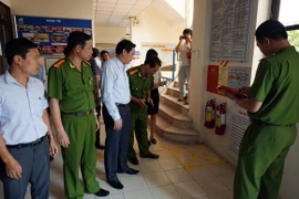 Kiểm tra công tác đảm bảo an toàn PCCC tại Tổng Công ty May 10