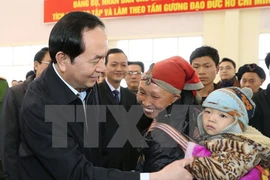 Chủ tịch nước Trần Đại Quang: Bảo đảm "nhà nhà đều có Tết"