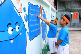 Tổng kết dự án giáo dục ý thức bảo vệ tài nguyên nước cho học sinh tiểu học 