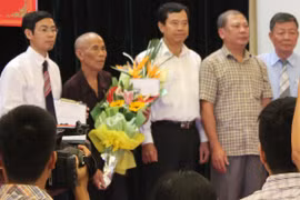 Liên ngành Tư pháp Trung ương công khai xin lỗi ông Trần Văn Thêm