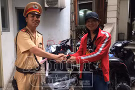 “Hội ngộ” xe SH sau 3 năm bị mất