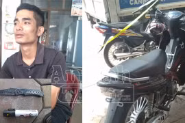 Mang bình xịt hơi cay, đi xe gian gặp ngay “141”